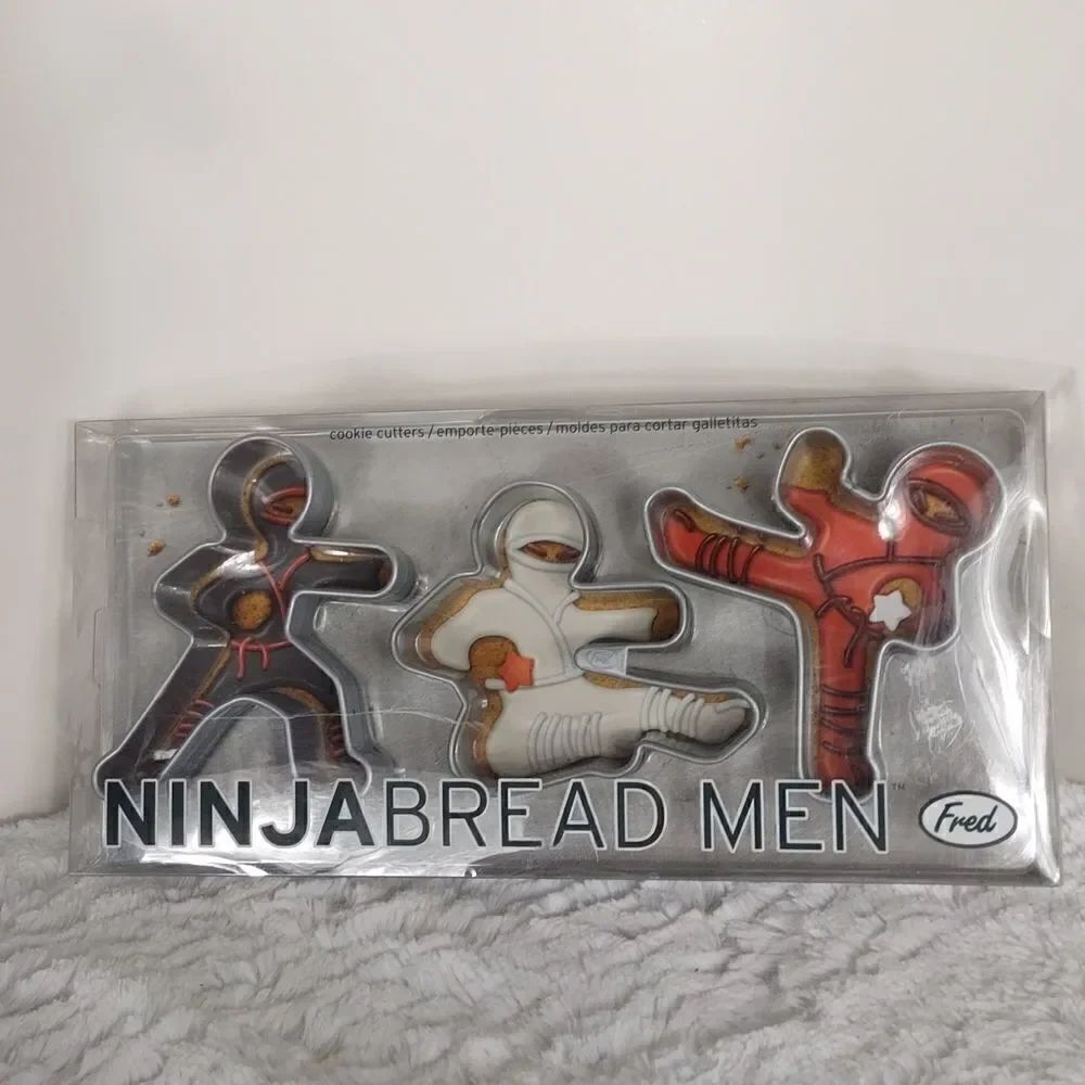 Ninja Bread Men Cookie Cutters
